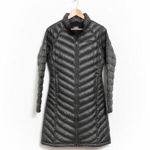 The North Face Women’s Down Filled Long Puffer Parka Grey Winter Coat Small
